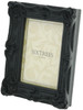 Sixtrees Chelsea 5-253-57 Shabby Chic Ornate Swept Black 7x5 inch  Photoframe