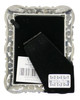 Sixtrees Louisa Antique Vintage and Shabby Chic Style silver metal 2.5 x 3.5 inch photo frame with beads and crystals.