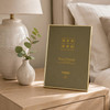 Sixtrees Hartford Slimline Plated Brass  8 x 10 inch Photo Frame