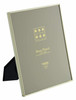 Sixtrees Hartford Slimline Plated Brass  8 x 10 inch Photo Frame
