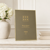 Sixtrees Hartford 1-400-A4 Brass Plated Photo Frame for an A4 picture