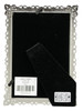 Sixtrees Adelaide Antique Vintage and Shabby Chic Style silver metal 4 x 6 inch photo frame with beads and crystals
