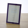 Kew Sixtrees 2-698-46 Silver Plated and Purple Enamel 6x4 inch Photoframe