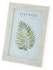 Sixtrees WD-206-57 Laser White Finish 7x5 inch Photo FrameSixtrees WD-206-57 Laser White Finish 7x5 inch Photo Frame