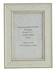 Siena White 6x4 inch  Handmade Shabby Chic  Photo Frame.