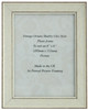 Siena White 8x6 inch  Handmade Shabby Chic  Photo Frame.