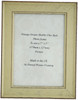 Siena Light Sage 7x5 inch  Handmade Shabby Chic  Photo Frame.