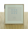 Sixtrees Park Lane Gold 4 x 4 inch (102 x 102mm) Photo Frame with double mount.