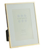 Sixtrees Park Lane Rose Gold narrow profile 6 x 4 inch photoframe with a mount .