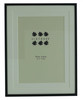 Sixtrees 2-853-57 Park Lane 7 x 5 inch Black Photo Frame with double mount.