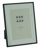 Sixtrees 2-853-57 Park Lane 7 x 5 inch Black Photo Frame with double mount.