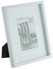 Sixtrees Hanover 6 x 4 inch White wooden photo frame with mount