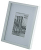 Sixtrees Hanover 6 x 4 inch White wooden photo frame with mount