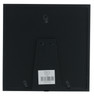 Sixtrees WD965-44 Hanover Wide Profile 4 x 4 inch Black Wooden Photo Frame with white mount.