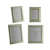 Zambezi Hand made Champagne Gold Zebra Stripe photo frames in 5 sizes from 6x4 inch - A4 pictures.