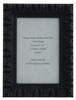 Giselle Hand Made Shabby Chic Vintage Ornate 7 x 5 inch Black photo frames