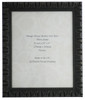 Giselle Hand Made Shabby Chic Vintage Ornate Black 12 x 10 inch photo frames