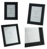 Giselle Hand Made Shabby Chic Vintage Ornate Black 6 x 4 inch photo frames