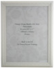 Handmade Ornate Distressed White Shabby Chic Photo Frames 6 x 4 - 16 x 12 inch.