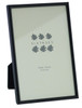 Sixtrees Cambourne 3-400-46 Satin Black Metal 6x4 inch Photo Frame.