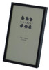Cambourne 3-400-35 Satin Black Metal 3x5 inch Photo Frame