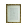 Giselle Hand Made Gold Shabby Chic Ornate Vintage A4 Photo Frame with mount. Giselle Hand Made Gold Shabby Chic Ornate Vintage A4 Photo Frame with mount.