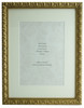 Giselle Hand Made Gold Shabby Chic Ornate Vintage A4 Photo Frame with mount. Giselle Hand Made Gold Shabby Chic Ornate Vintage A4 Photo Frame with mount.
