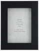 Christchurch Hand Made Black Wood 7 x 5 inch - 16 x 12 inch Photo Frames. 33mm Wide Deep reveal Profile.