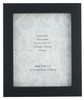 Christchurch Hand Made Black Wood 7 x 5 inch - 16 x 12 inch Photo Frames. 33mm Wide Deep reveal Profile.