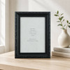 Antoinette Black ornate shabby chic wooden photo frame