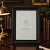 Antoinette Black ornate shabby chic wooden photo frame
