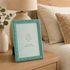 Giselle Hand Made Shabby Chic Vintage Ornate Sky Blue photo frames