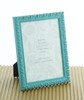 Giselle Hand Made Shabby Chic Vintage Ornate Turquoise Blue photo frames