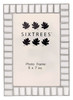 Sixtrees Gerri Handmade Contemporary Geometric Mosaic 5 x 7 inch Photo Frame