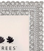 Sixtrees Hannah Handmade Crystal encrusted silver 5 x 7 inch Photo Frame