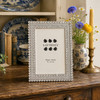 Sixtrees Hannah Handmade Crystal encrusted silver 5 x 7 inch Photo Frame