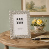 Sixtrees Lavish Pearl & Crystal Cascade 5 x 7 inch metal Photo Frame