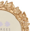 Sixtrees Robin Enchanting Golden Butterfly & Floral Circular Photo Frame 5 inch Circular