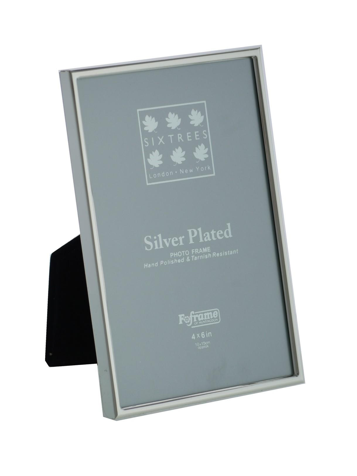 Fashion Silver-Plated Plain 2X3 Photo Frame (4 X 3) Made In China