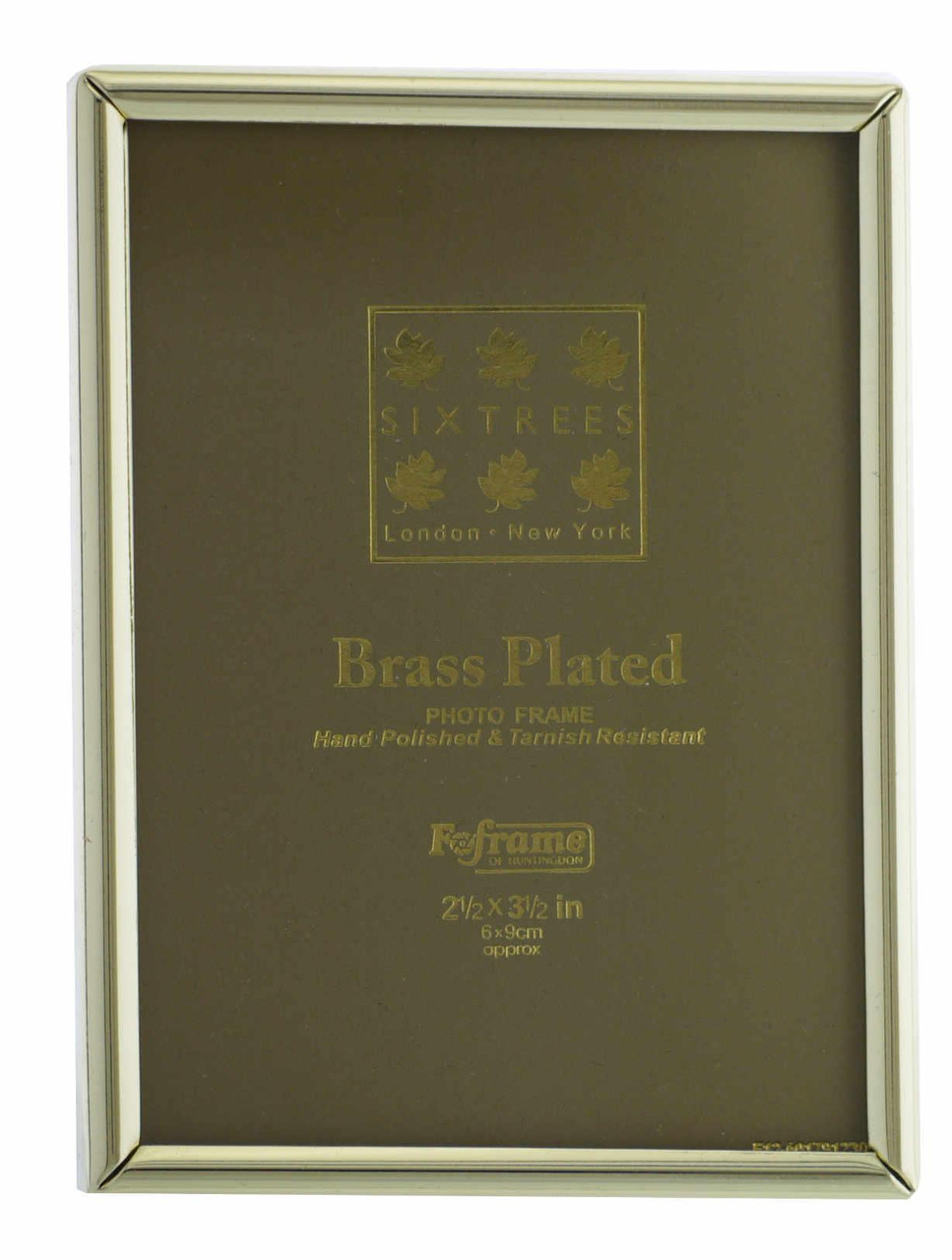 Sixtrees 1 400 23 2 5 X 3 5 Inch Hartford Brass Plated Photo Frame The Photoframeshop Sixtrees 1 400 23 2 5 X 3 5 Inch Hartford Brass Plated Photo Frame The Photoframeshop