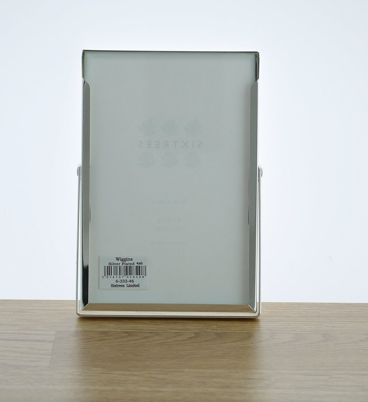 Sixtrees Elite Square Edge Silver Plated Photoframe 3x2 inch