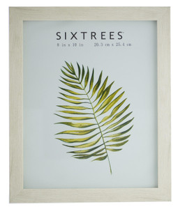 Sixtrees Laser  WD-206-80 White Oak Finish 10x8 inch Photo Frame