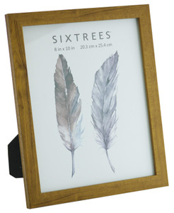 Sixtrees Twilight WD-205-80 Light Oak Finish 10x8 inch Photo Frame