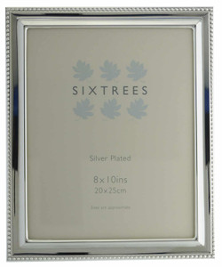 Sixtrees 6-350-80 Hunter Silver Plated 10x8 inch Photo Frame