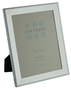 Sixtrees 6-309-80 Farrell Silver Plated 10x8 inch Photo Frame