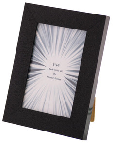 Shiny Embossed photo frames with mirror effect edge. 6 x 4 inch - 16 x 12 inch