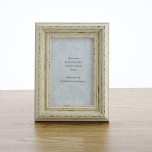 Versailles Handmade Distressed Cream 6 x 4 inch - 12 x 10 inch photo frames