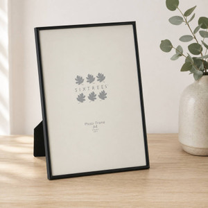 Sixtrees Cambourne 3-400-A4 Satin Black Metal A4 Photo Frame