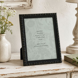 Giselle Hand Made Shabby Chic Vintage Ornate Black photo frames in six sizes