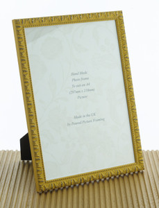 Giselle Hand Made Shabby Chic Vintage Ornate Sunflower Yellow  photo frames